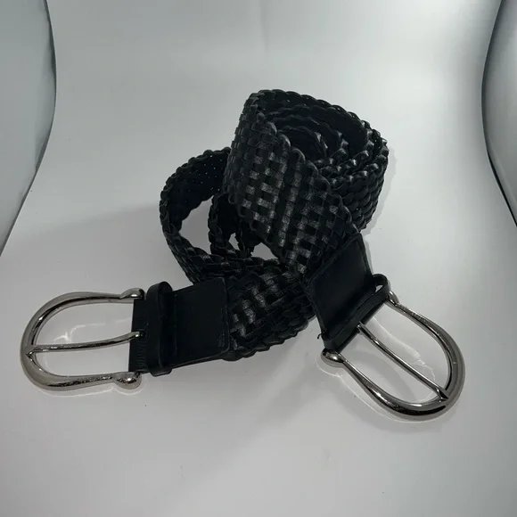 Michael Kors Braided Leather Belt - Picture 6 of 9
